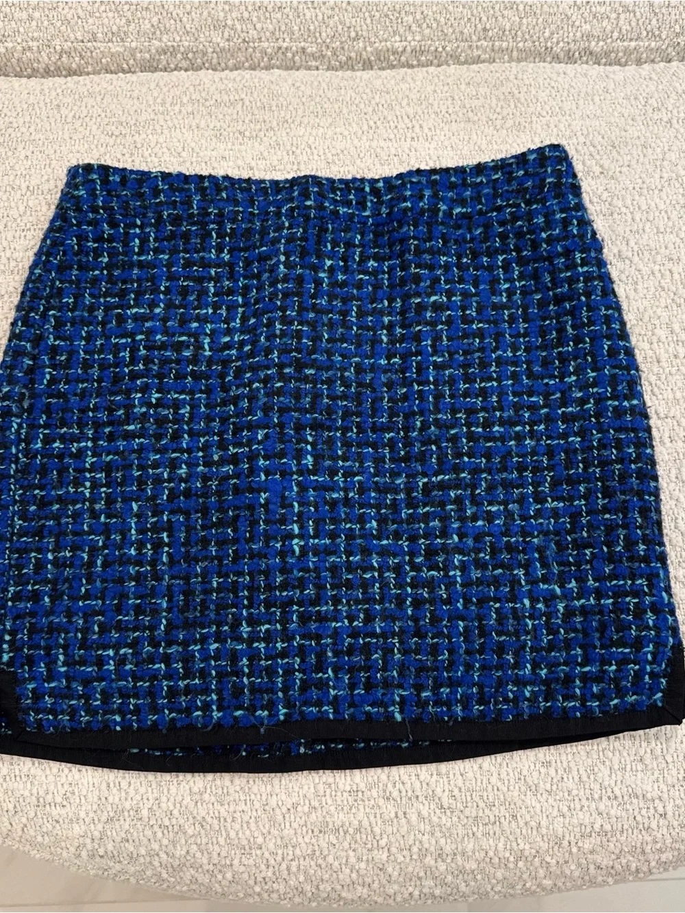 J. Crew Tweed Blue Women’s Skirt